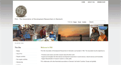 Desktop Screenshot of fau.dk