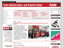 Tablet Screenshot of fau.org
